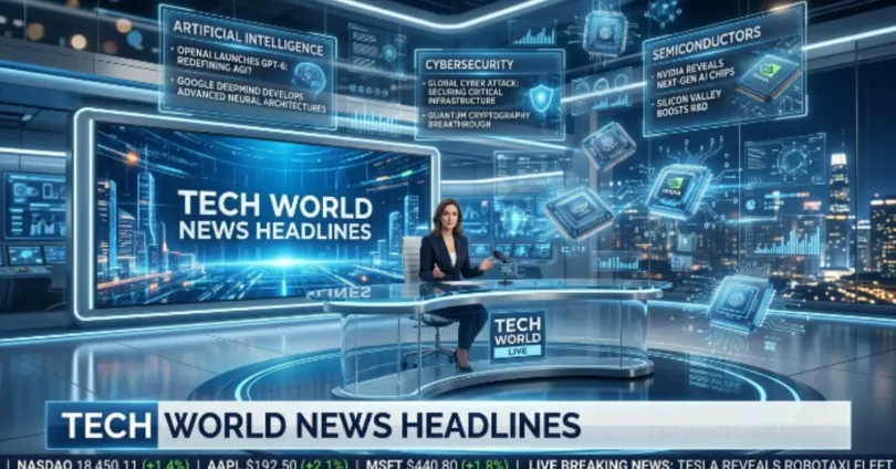 technology world news headlines